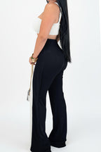 Crisscross Ribbon Cutout Jumpsuit Lavish Daily