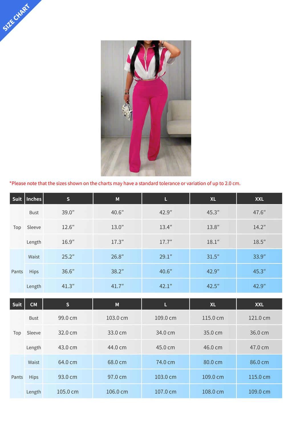 Elastic Waist Colorblock Sport 2-Piece Set Lavish Daily