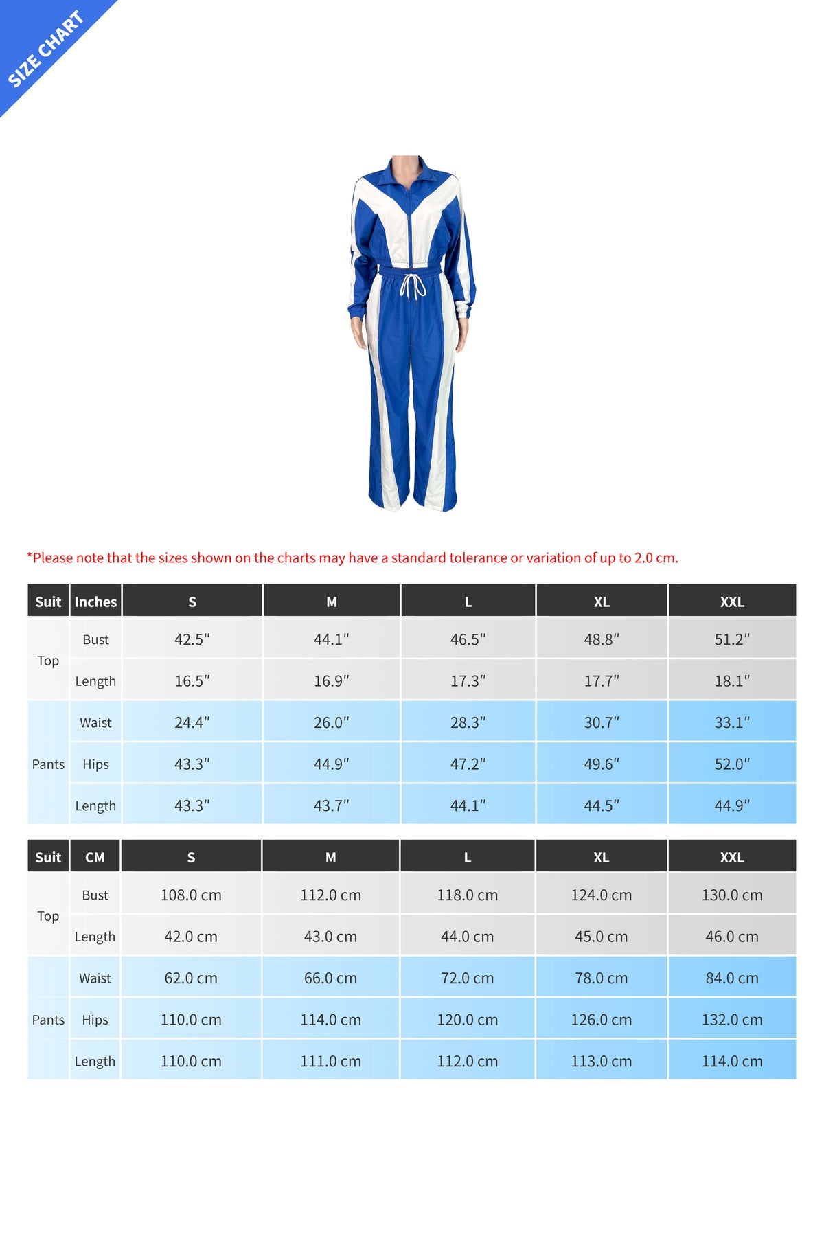Colorblock Track Jacket & Pants Set Lavish Daily
