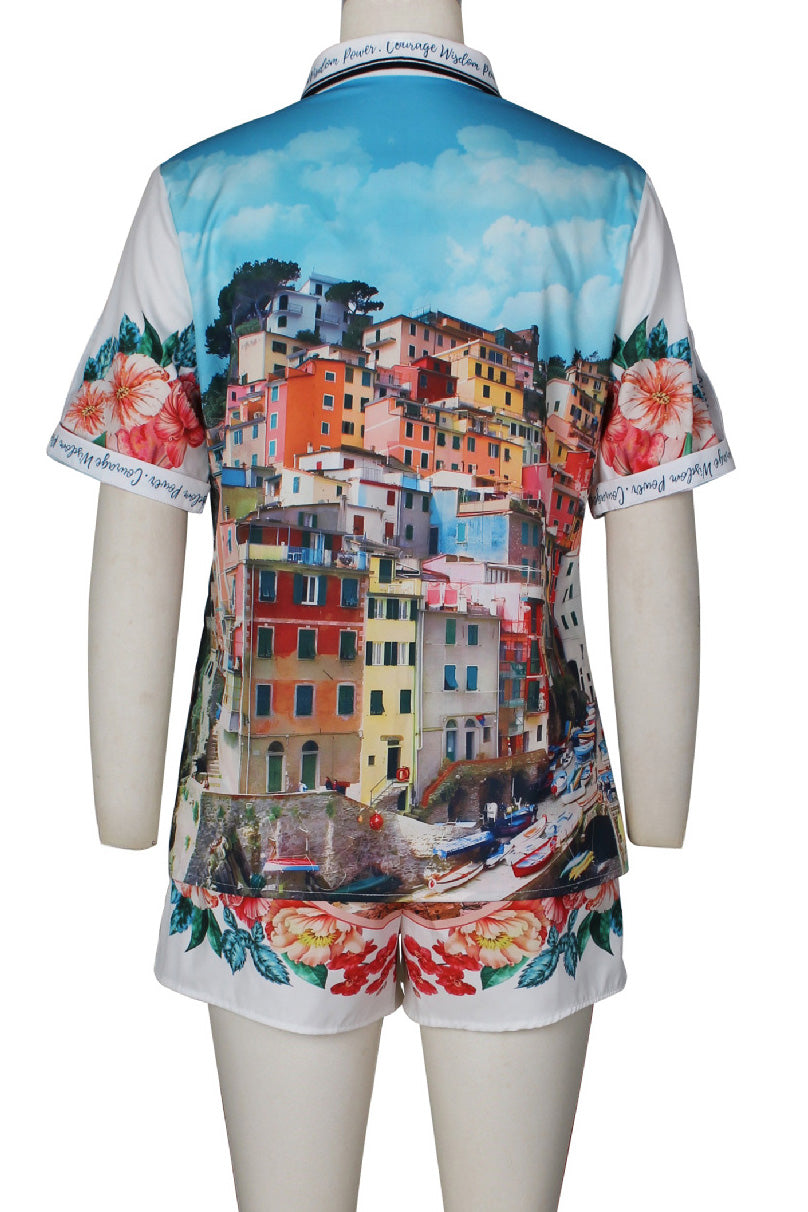 Floral Glow Short Set Lavish Daily