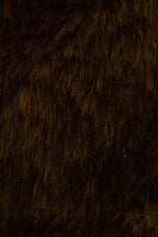 Brown Faux Fur Off Shoulder Top Lavish Daily