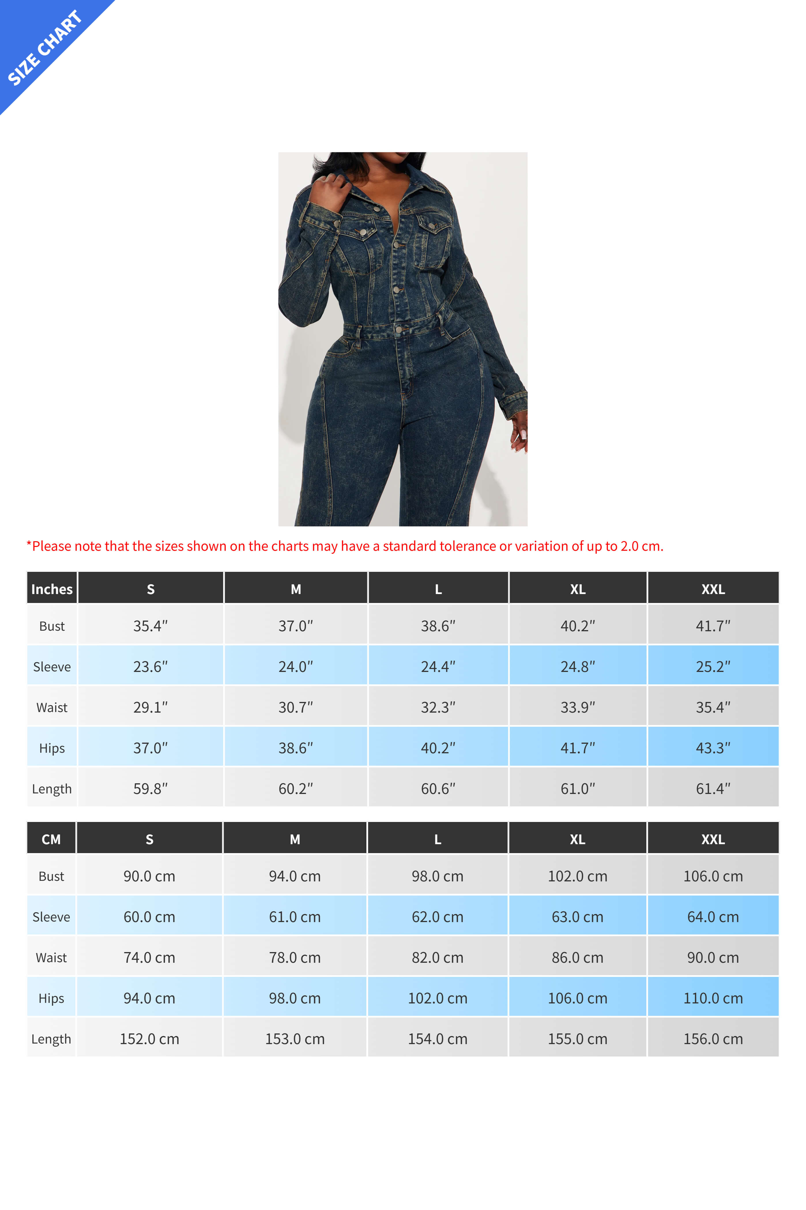 Washed Long Sleeve Denim Jumpsuit LavishDaily
