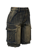 Cargo Denim Shorts Lavish Daily