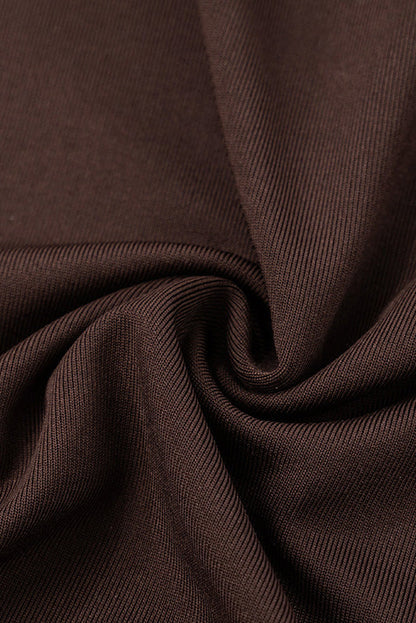 Sleeveless Cowl Neck Bodycon Dress Lavish Daily