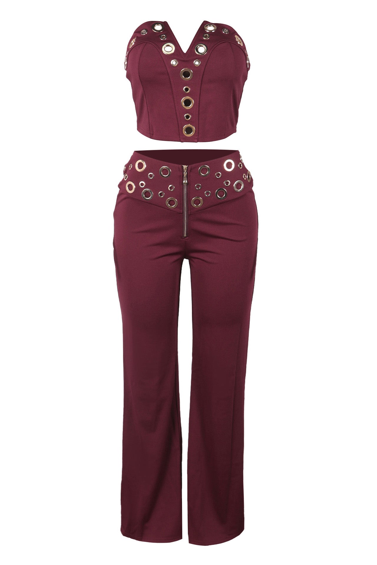 Hollow Out Patchwork 2 Piece Sets Lavish Daily