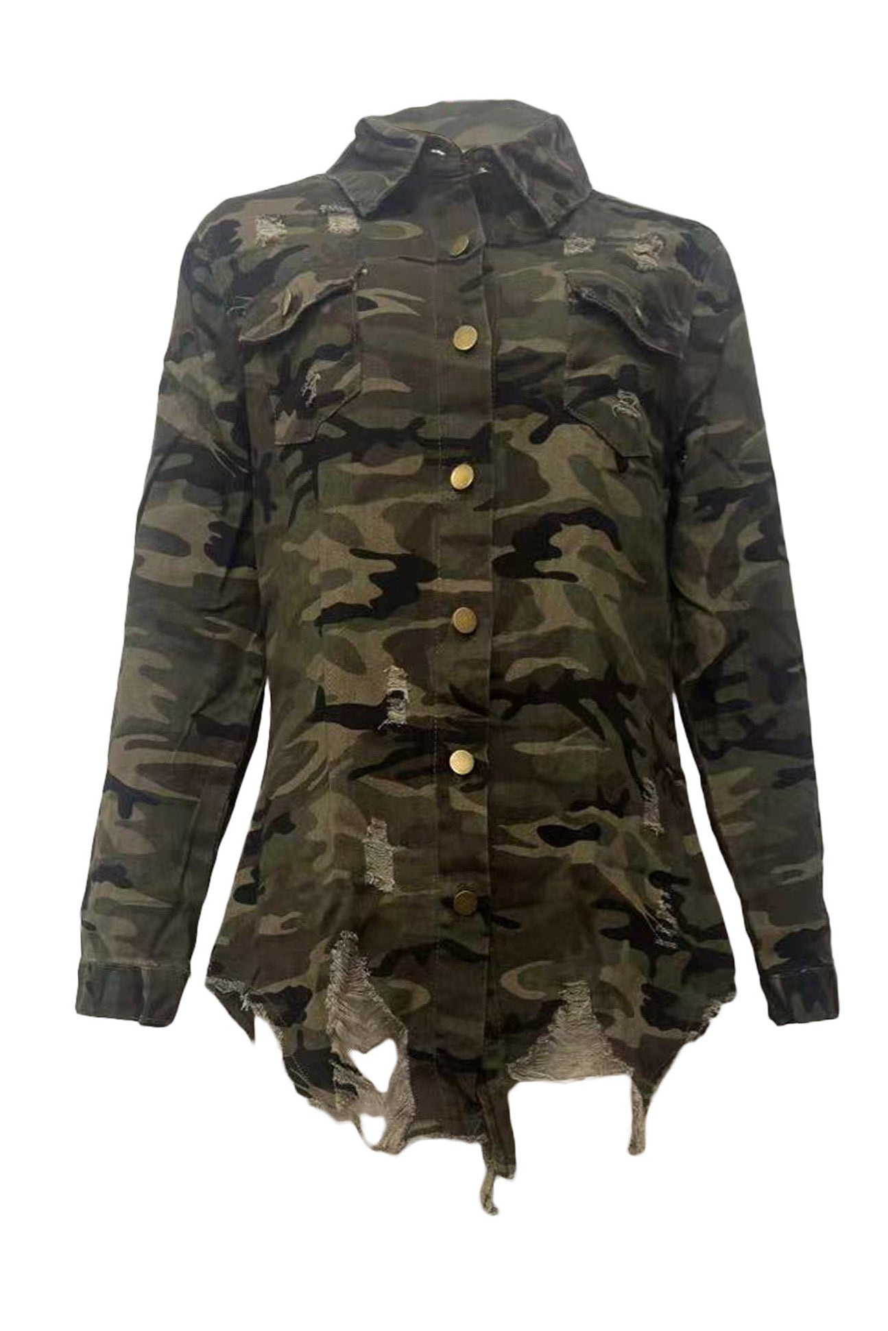 Camo Print Jacket LavishDaily