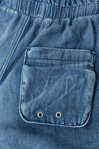 Denim Pocket Cargo Jeans Lavish Daily