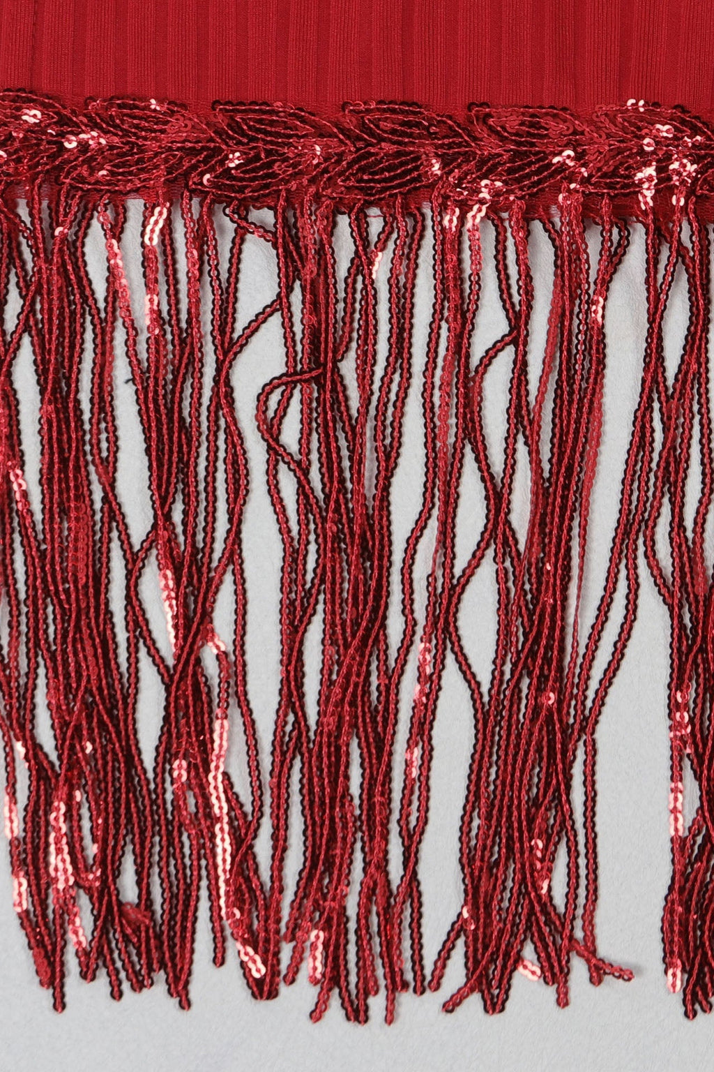 Fringe Combo Dress Lavish Daily