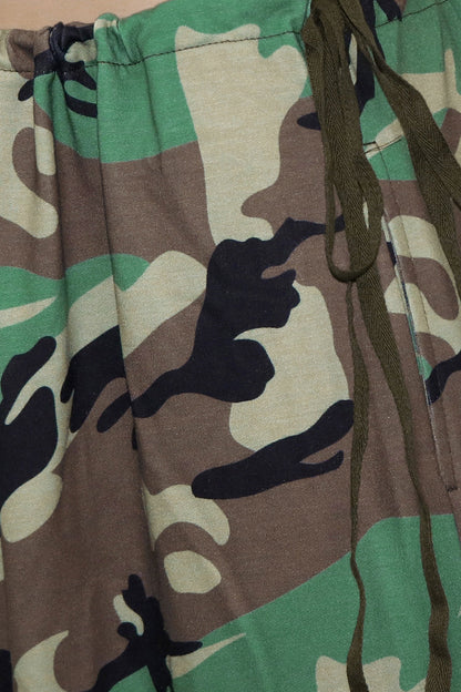 Oversized Drawstring Parachute Pants Lavish Daily