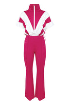 Elastic Waist Colorblock Sport 2-Piece Set Lavish Daily