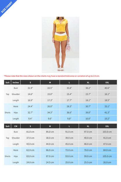 Graphic Zip-Up & Booty Shorts Set Lavish Daily