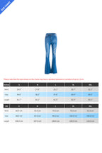 Denim Flare Leg Boyfriend Jeans Lavish Daily