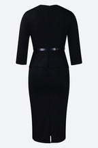 Elegant Hip Pencil Dress Lavish Daily