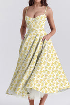 Luxury Spaghetti Strap Princess Dress Lavish Daily