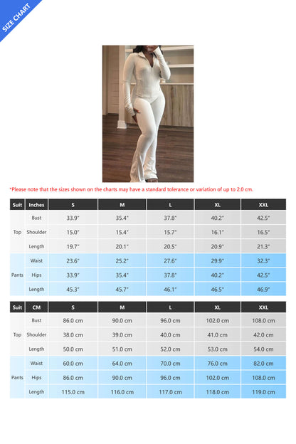 Shape Jacket & Flare Pants Activewear Set Lavish Daily