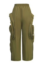 Ruffle Cargo Pants Lavish Daily
