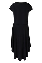 Solid Top & A-Line Midi Skirt Lavish Daily
