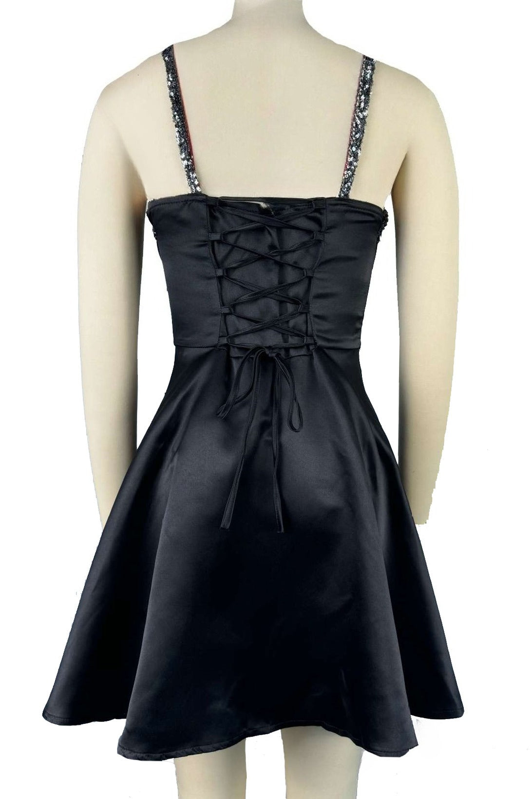 Elegant Sequin Strapless Mini Dress Lavish Daily