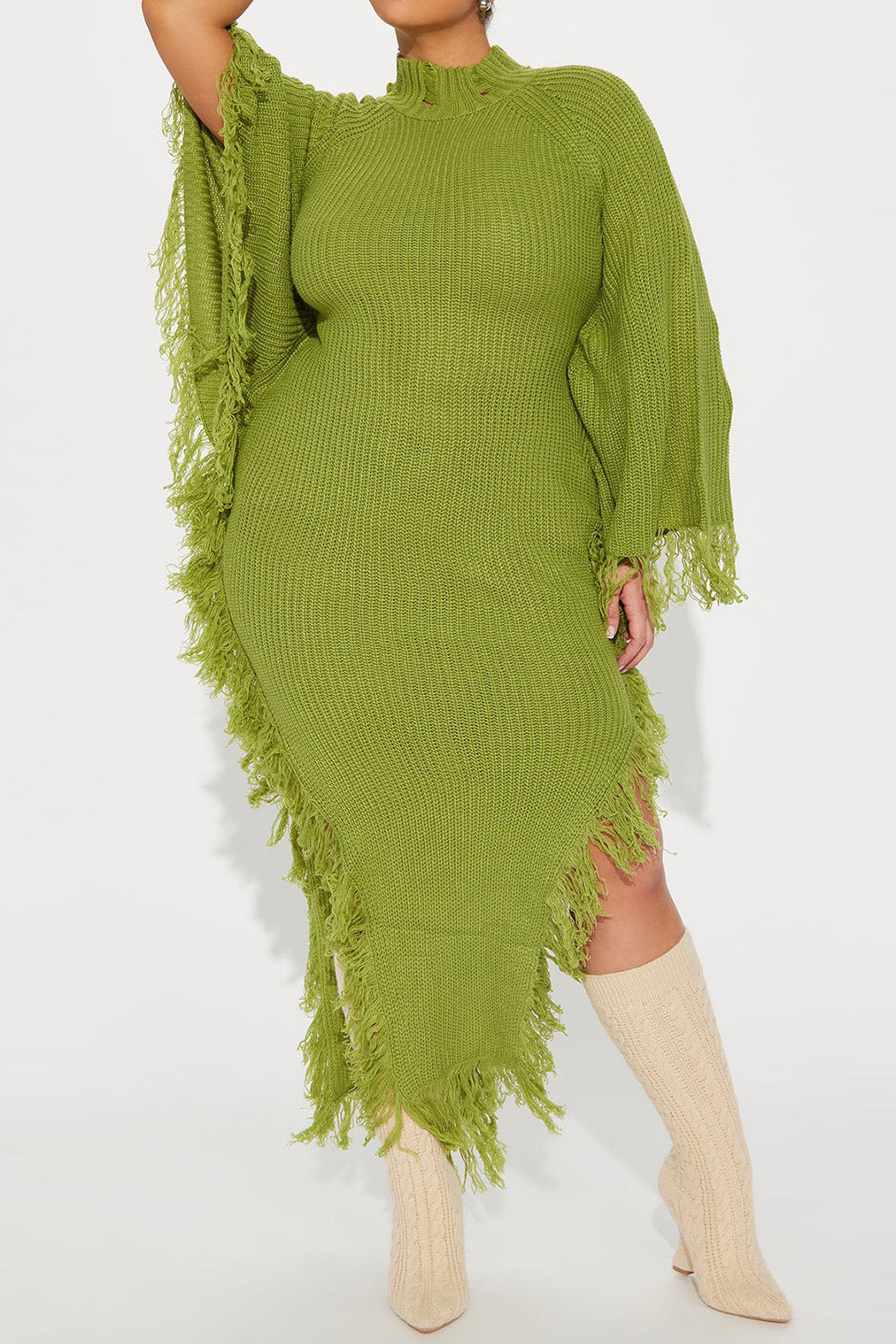 Sweater Maxi Dress LavishDaily