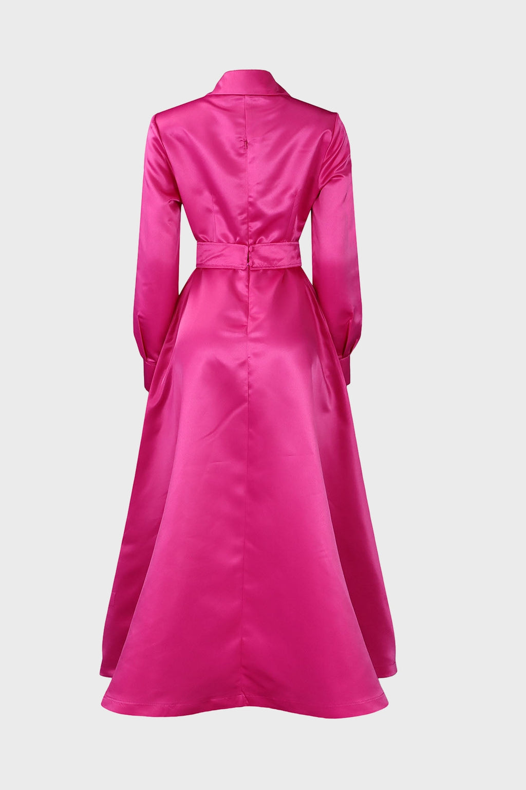 Solid Shirt Dress Lavish Daily