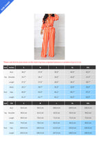 Long Sleeve Loose Printed Striped Shirt Set Lavish Daily