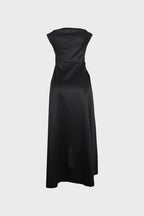 Elegant Patchwork Flounce Dress Lavish Daily