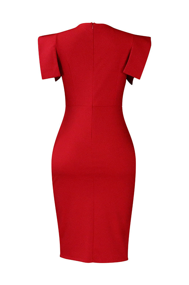 Sleeveless Bodycon Midi Dress Lavish Daily