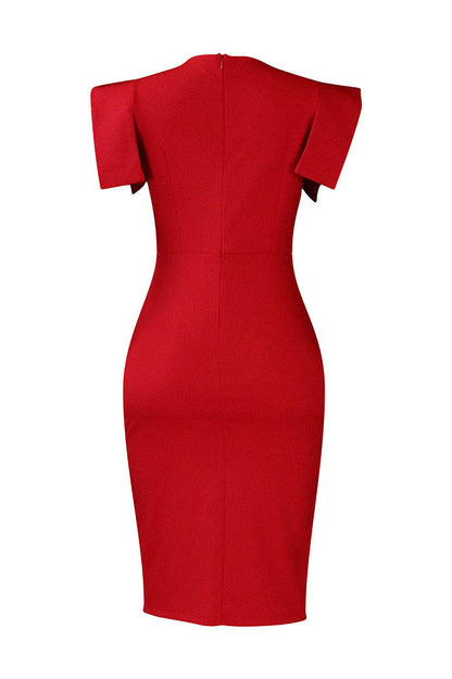 Sleeveless Bodycon Midi Dress Lavish Daily