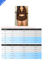 Hooded Zip-Up Sweatshirt & Folded Shorts Set Lavish Daily