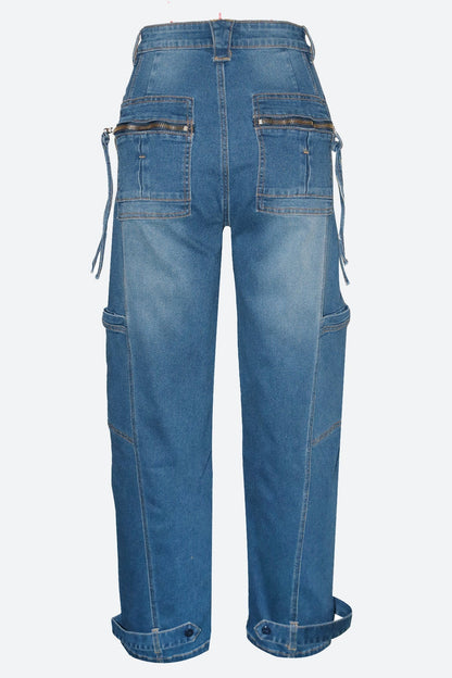 Loose Straight Jeans Lavish Daily