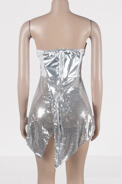 Sequin Mini Dress Lavish Daily