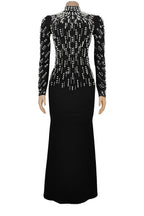 Beaded Drill Women's Formal Party Dress Lavish Daily