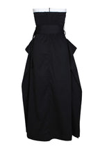Strapless Buckle Maxi Dress Lavish Daily