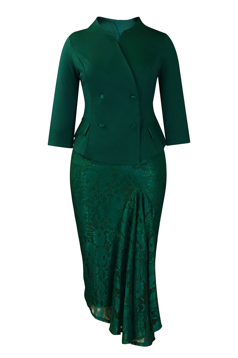 Vintage Lace Print Dress Pencil Cocktail Dress Lavish Daily