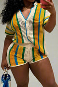 Knit 2 Piece Short set Lavish Daily