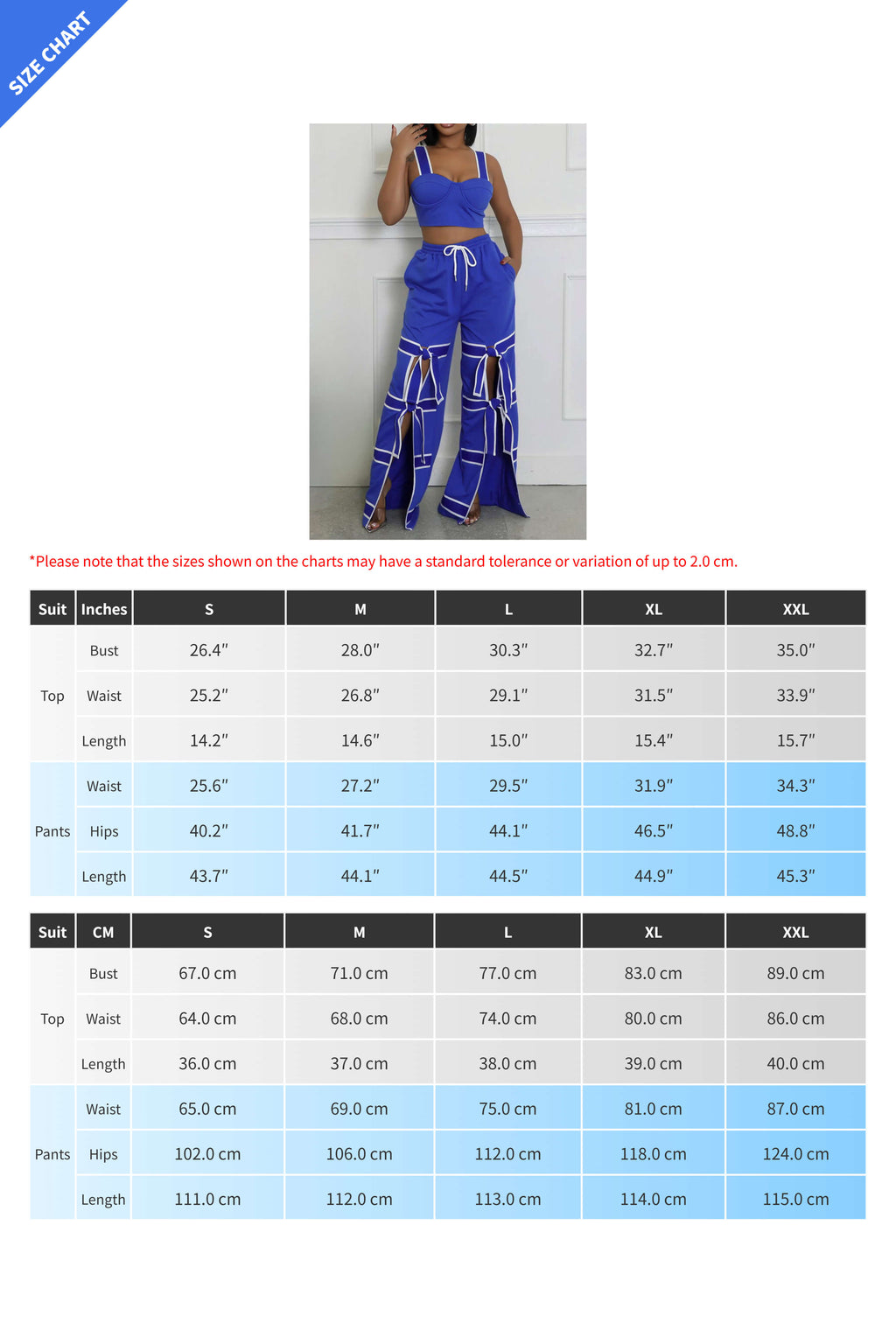 Stretch Sling Crop Vest Slit Wide Leg Pants Set Lavish Daily