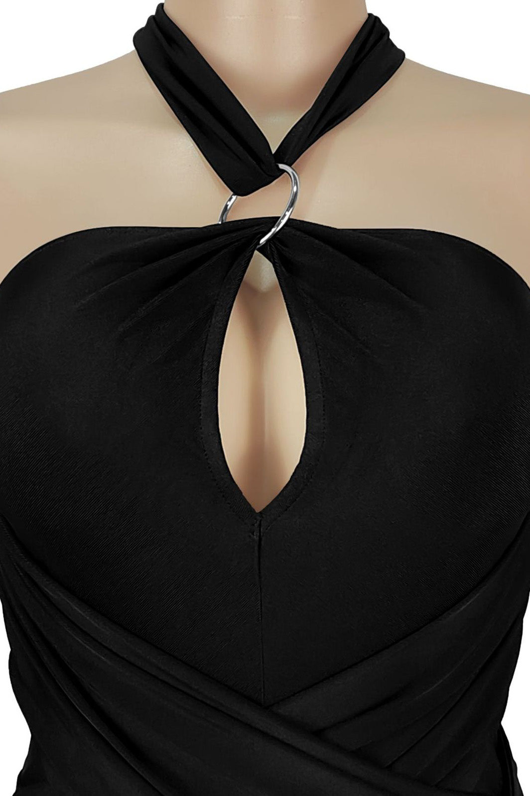 Halter Neck Wide-Leg Jumpsuit Lavish Daily