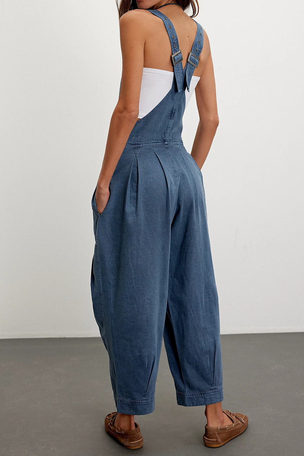 Loose Casual Denim Overalls Lavish Daily