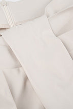 Solid Knot Low Waist Wide Leg Pants Lavish Daily