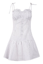 Linen Smocked Bustier Mini Dress Lavish Daily