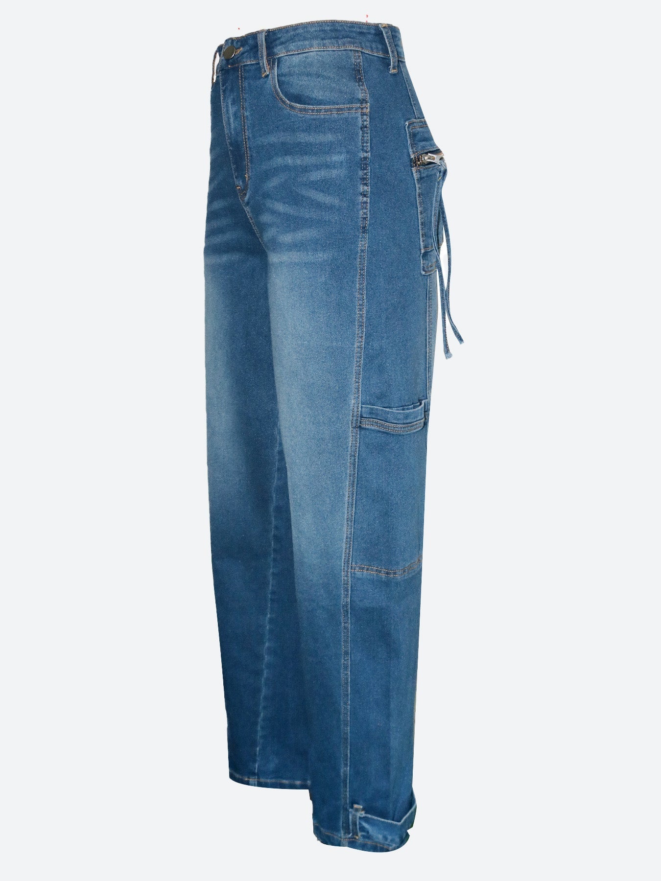 Loose Straight Jeans Lavish Daily