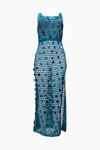 Fishnet Cover Up Beach Dress Lavish Daily