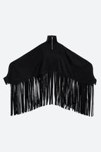 Plus Size Fringe Poncho Lavish Daily