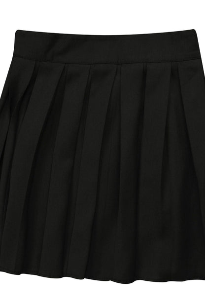 Halter Tuxedo Top & Pleated Skirt Set Lavish Daily