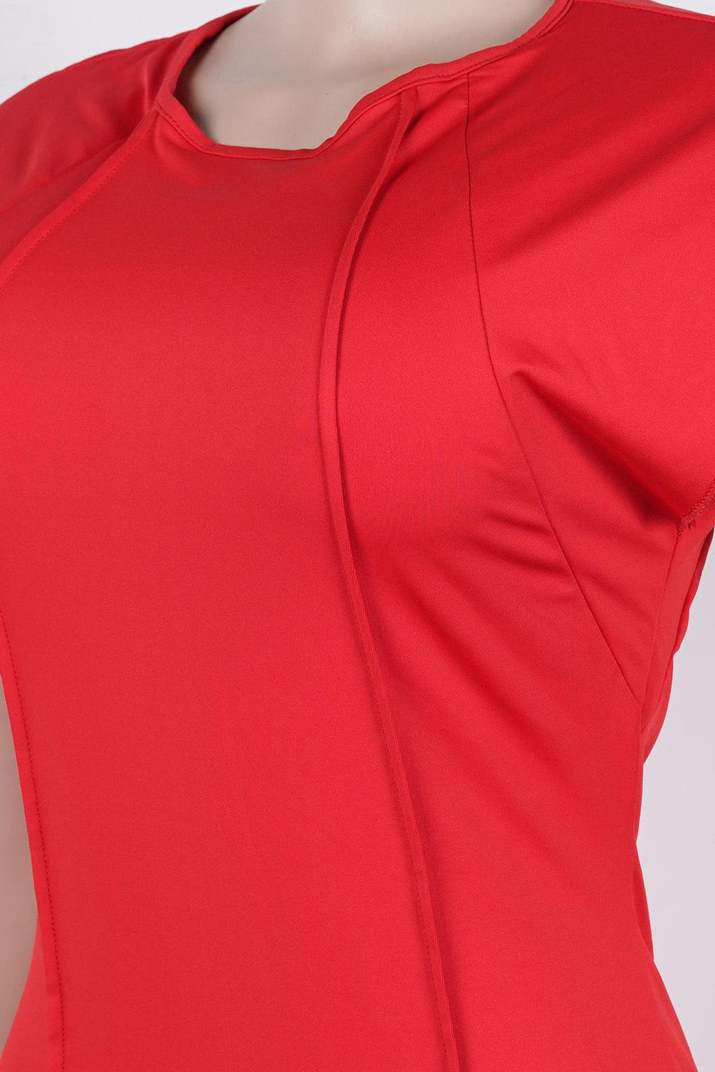 Ruffled Flutter Sleeve Ruched Dress Lavish Daily