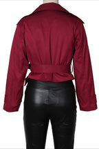 Cropped Trench Coat LavishDaily