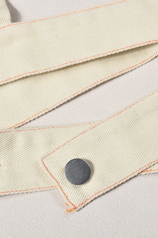 Midriff Crop Top Jacket Lavish Daily