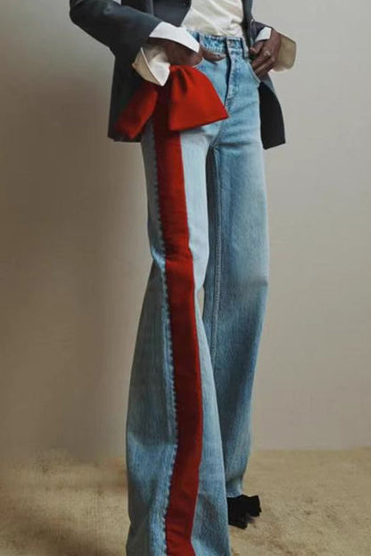 Straight-Leg Jeans Lavish Daily