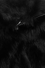 Cropped Faux Fur Jacket Lavish Daily