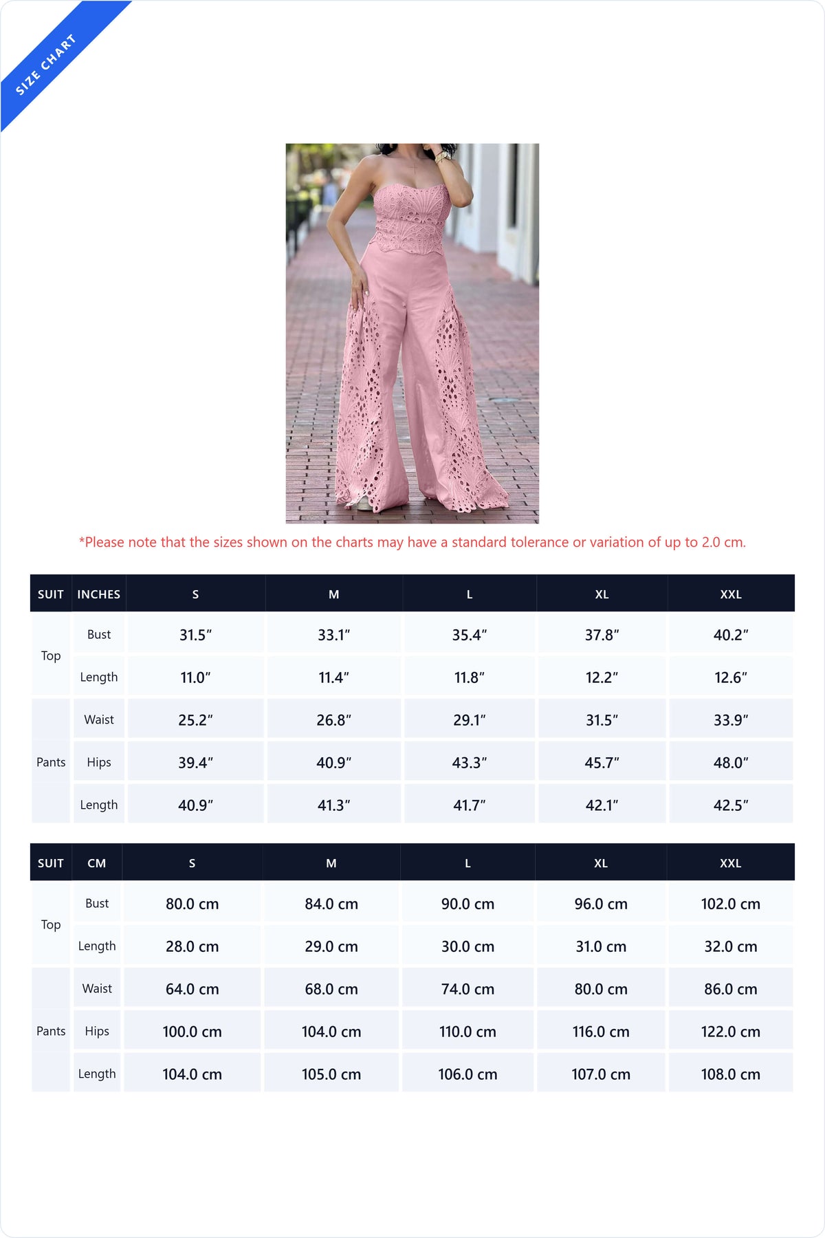 Strapless Cutout Corset & Wide Leg Pant Set Lavish Daily